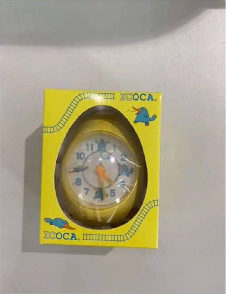 Amazon.co.jp: JR西日本 限定 ICOCA イコカ 目覚まし時計 カモノハシ