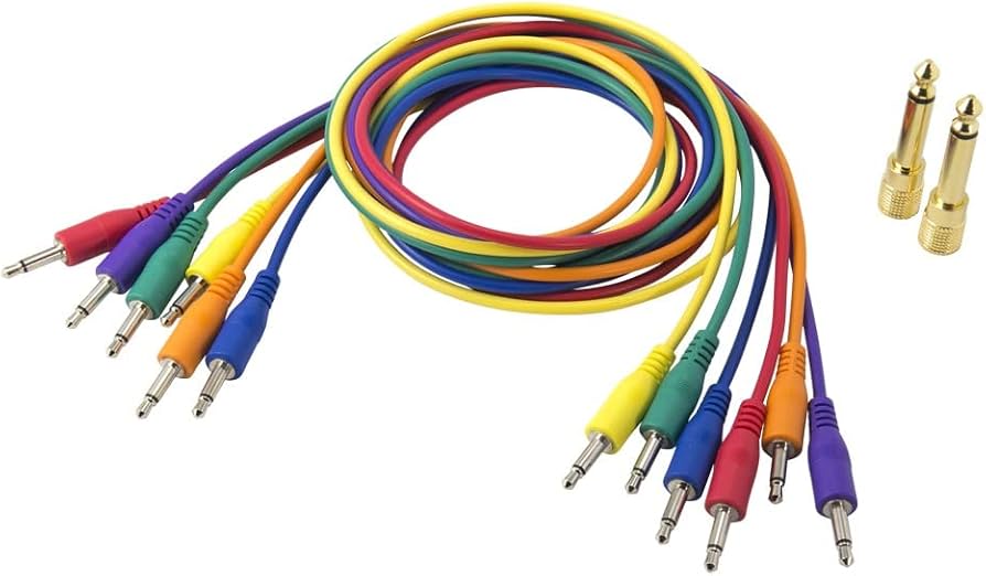Amazon | KORG SQ-1用パッチケーブル SQ-CABLE-6 | パッチケーブル