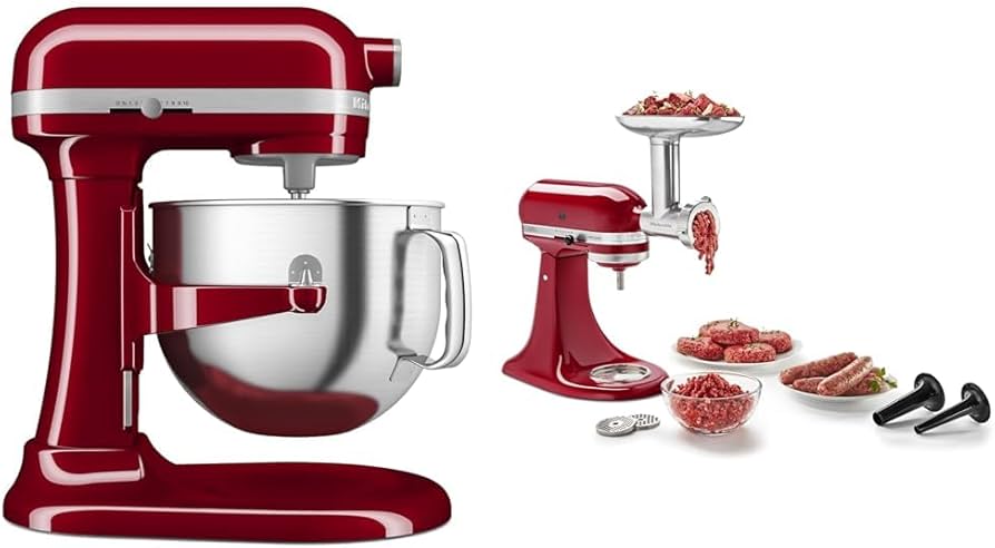 Amazon.com: KitchenAid® 7 Quart Bowl-Lift Stand Mixer, Empire Red