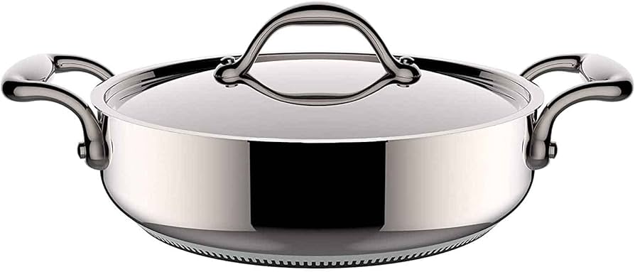 Amazon.com: Lagostina Accademia Lagofusion Sauté Pan with Lid