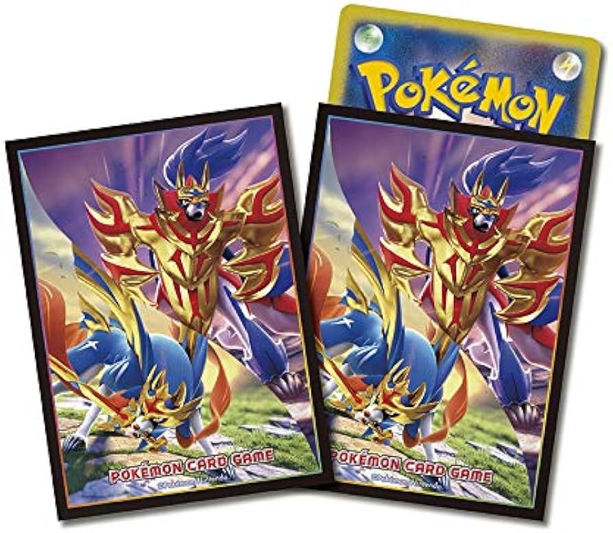 Amazon | ポケモンカードゲーム デッキシールド ザシアン・ザマゼンタ
