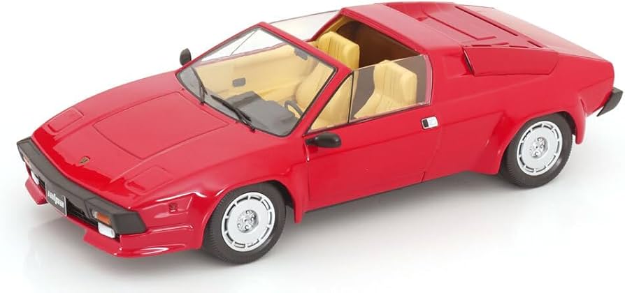 Amazon | KK-Scale 1/18 ランボルギーニ ジャルパ 3500 1982 レッド