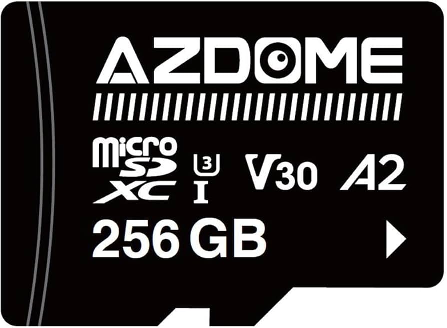 Amazon.com: AZDOME 256GB Micro SD Card microSDXC Memory Card for
