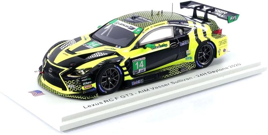 Amazon.co.jp: ☆ スパーク ナショナルモデル 1/43 レクサス RC F GT3