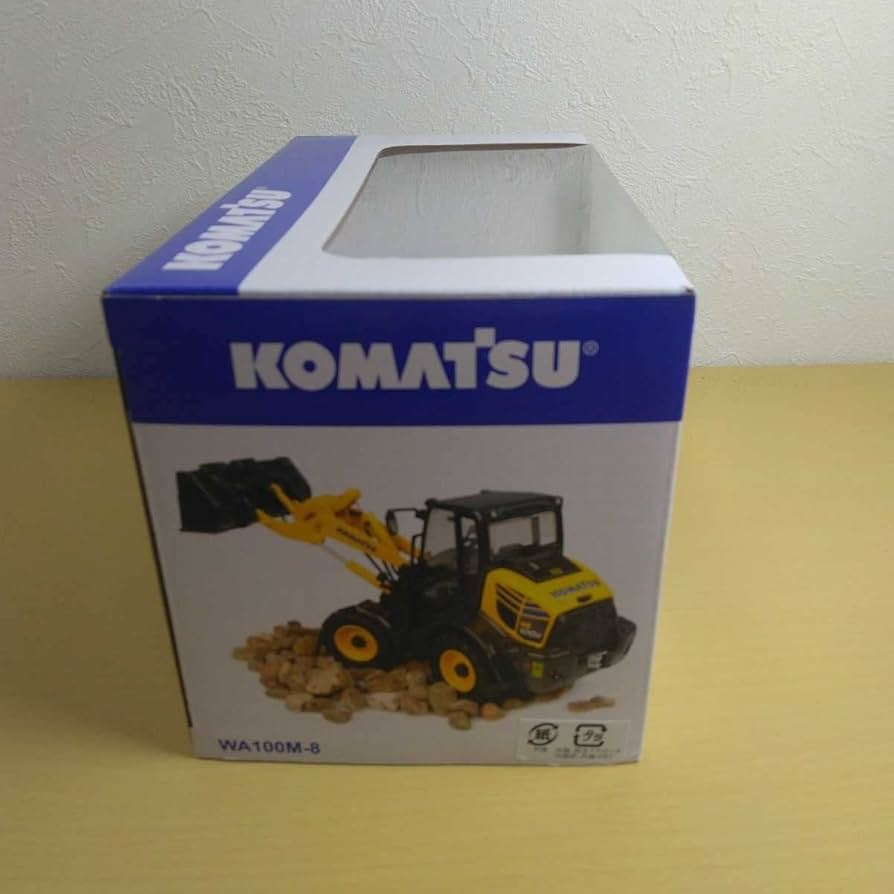 Amazon | 1/50 KOMATSU ホイール ローダー WA100M－8 コマツ建機
