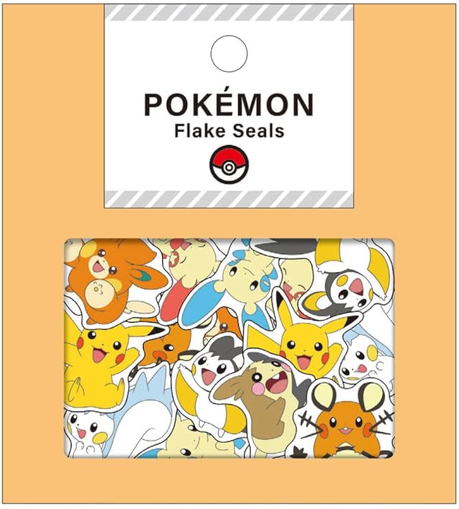Amazon | カミオジャパン ポケットモンスター フレークシールズ でんき