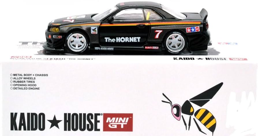 Amazon | MINI GT 街道はうす タミヤ・スカイライン GT-R (R34) ・ザ