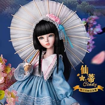 Amazon.co.jp: Meeler BJDドール フルセット 1/3 球体関節人形 女の子