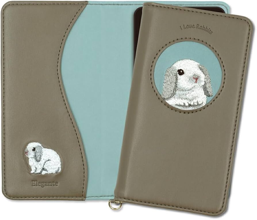 Amazon.co.jp: Elegante公式 Rabbits Google Pixel 9a 用 ケース 手帳