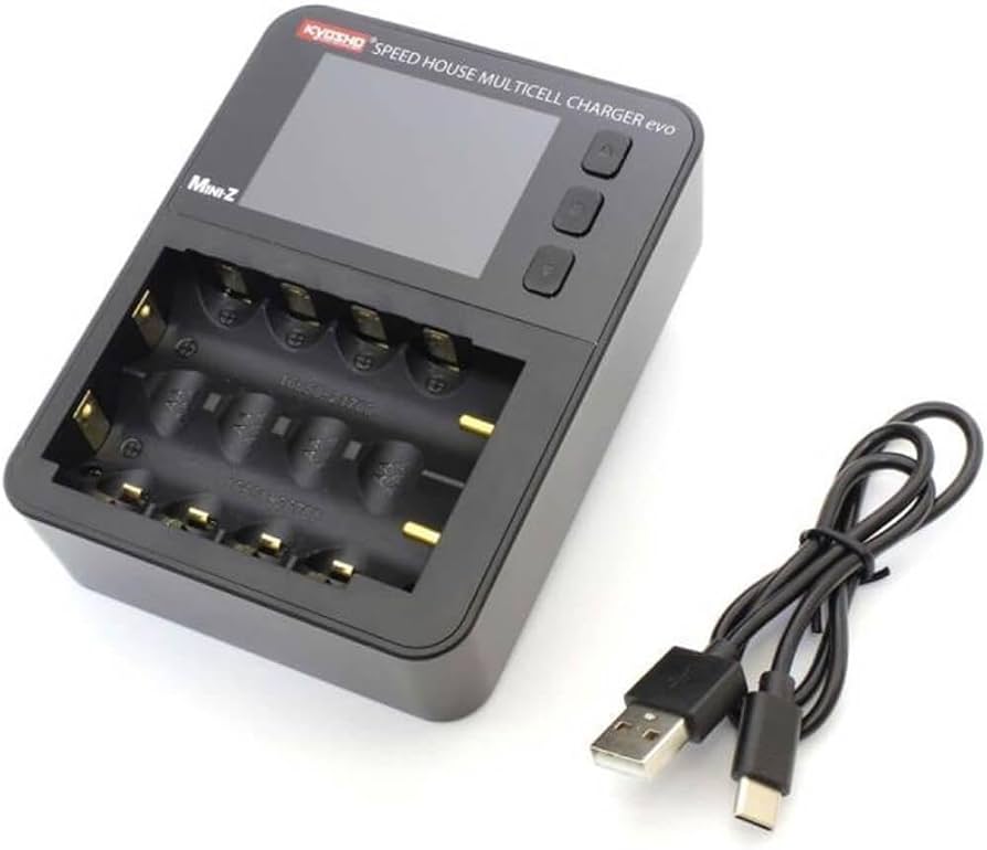 Amazon.com: Kyosho America 72012 Speed House Multicell Charger EVO