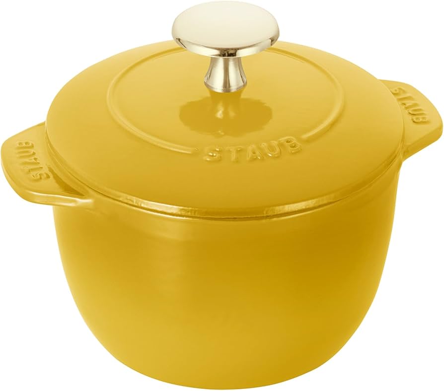 Amazon｜staub ストウブ 「 ラ ココット de GOHAN シトロン S 12cm