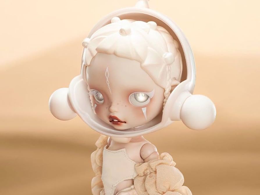 Amazon.co.jp: SKULLPANDA WHITE DEW アクションフィギュア Popmart