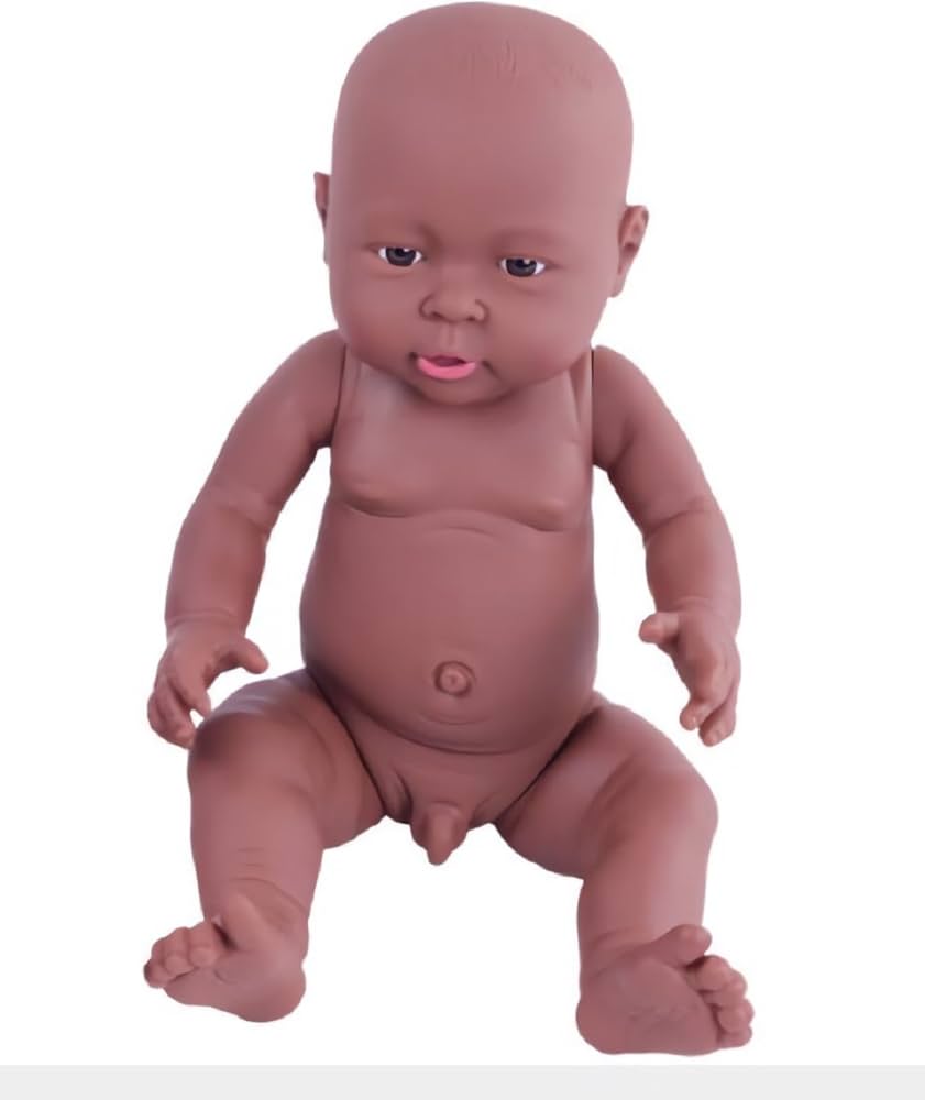 Amazon.co.jp: [エムティーエボコン] 黒人 赤ちゃん 人形 40cm (男の子