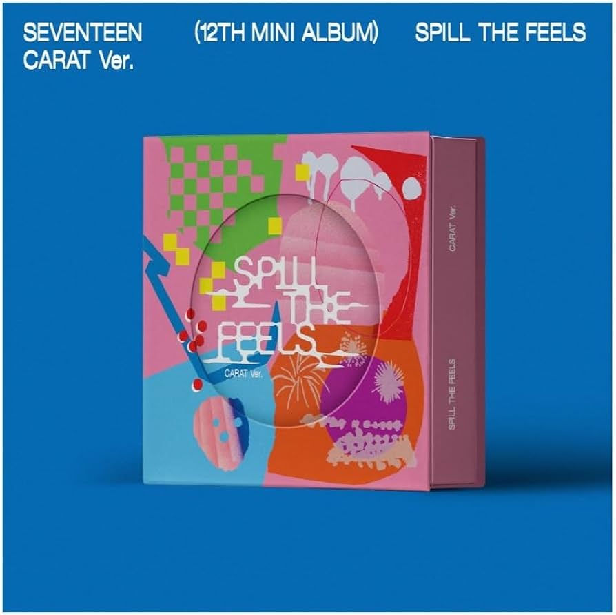 Amazon.com: SEVENTEEN - 12th Mini Album Spill The Feels Carat