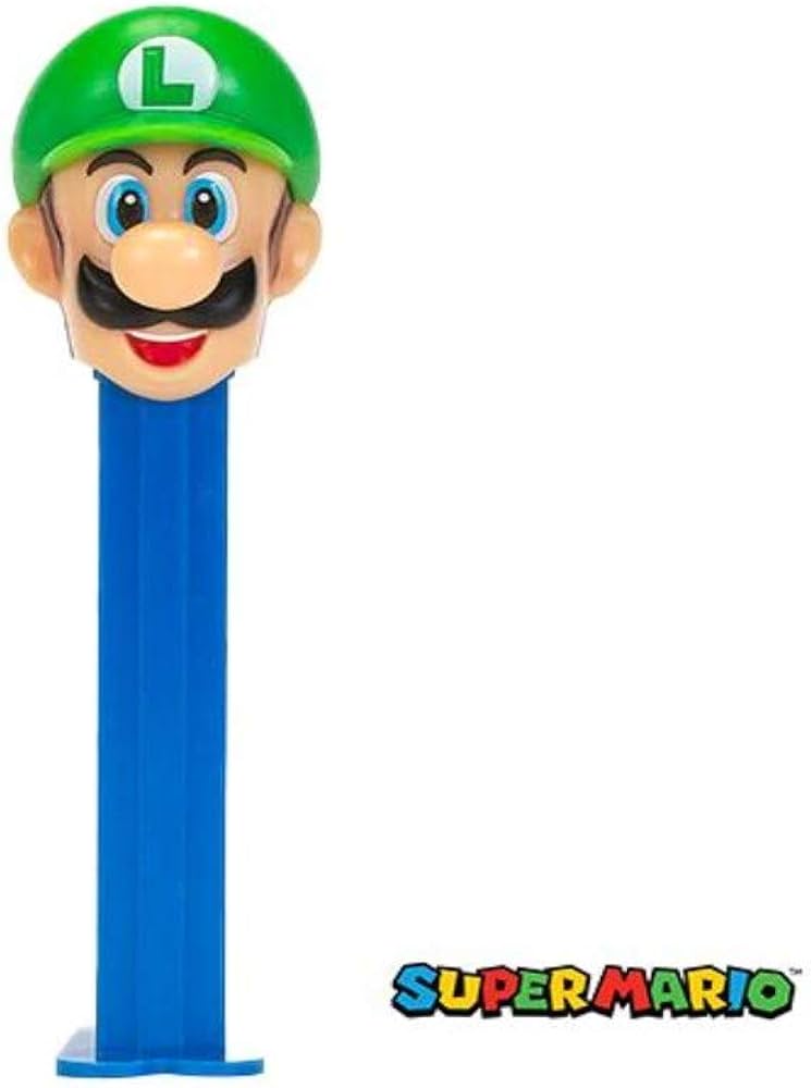 Amazon.com : PEZ Nintendo Candy Dispenser - Luigi Pez Dispenser