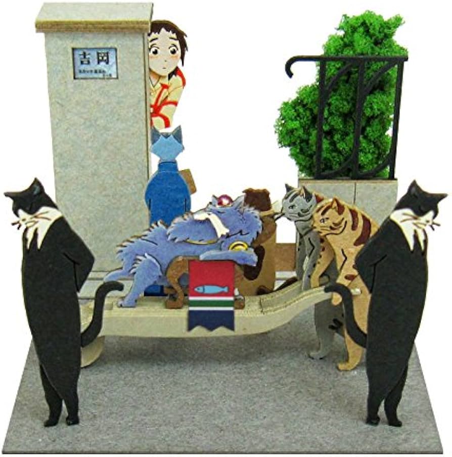 Amazon.co.jp: さんけい スタジオジブリmini 猫の恩返し 猫の行列 ノン