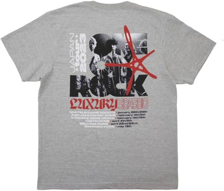 Amazon.co.jp: ONE OK ROCK LUXURY DISEASE JAPAN TOUR 2023 DOME T