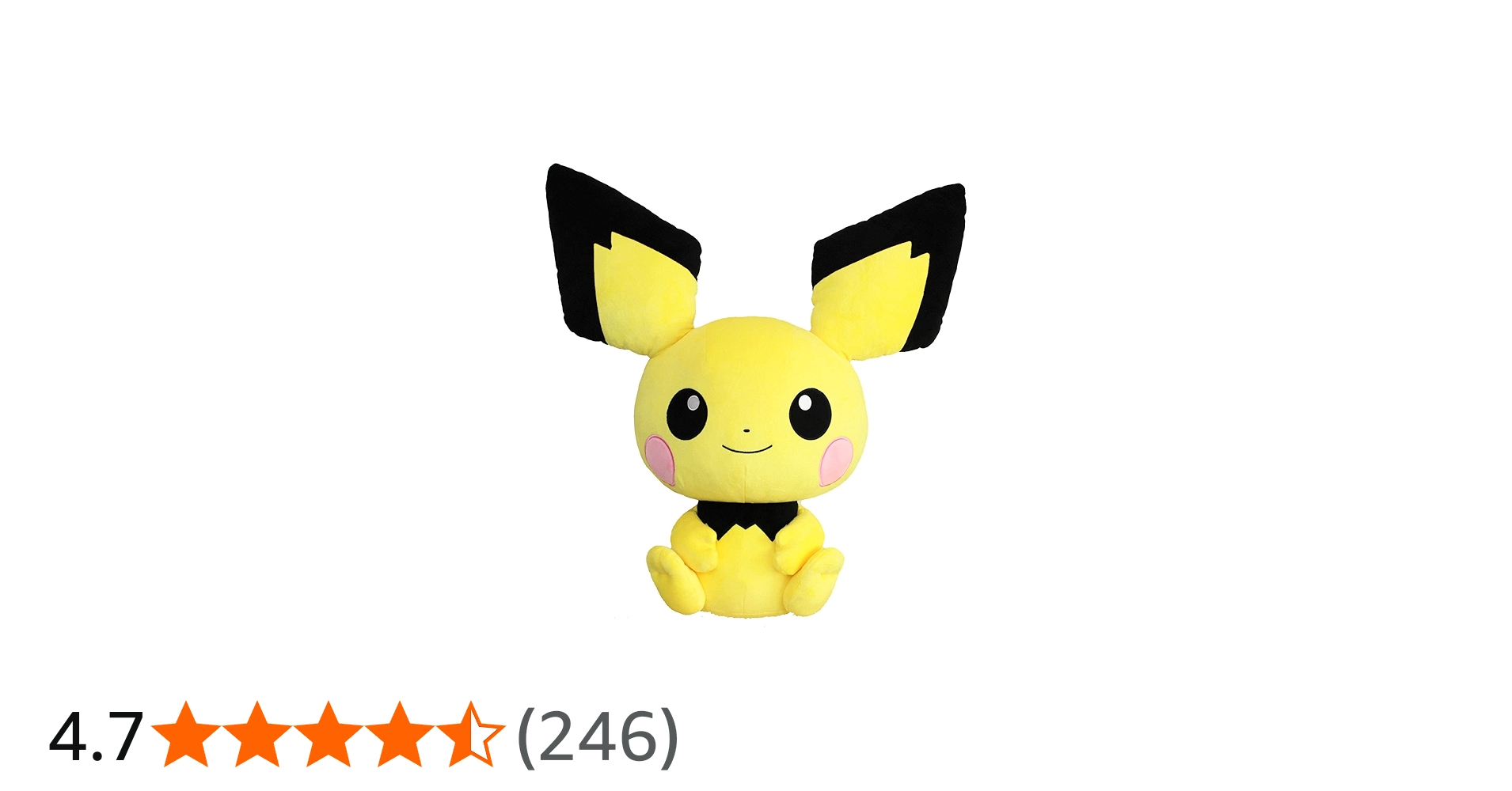 Amazon.co.jp: 三英貿易 BigMore! ポケモン 特大ぬいぐるみ ピチュー