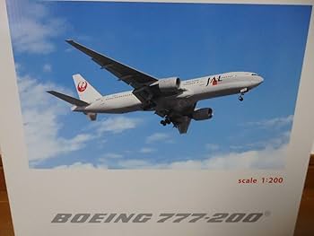 Amazon | 日本航空 JAL 777-200 1996年 1/200 ボーイング777初号機