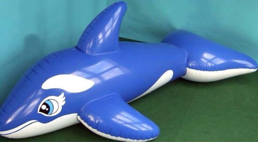 Amazon.co.jp: シャチ ブルー ツヤあり フロート 空気ビニール風船