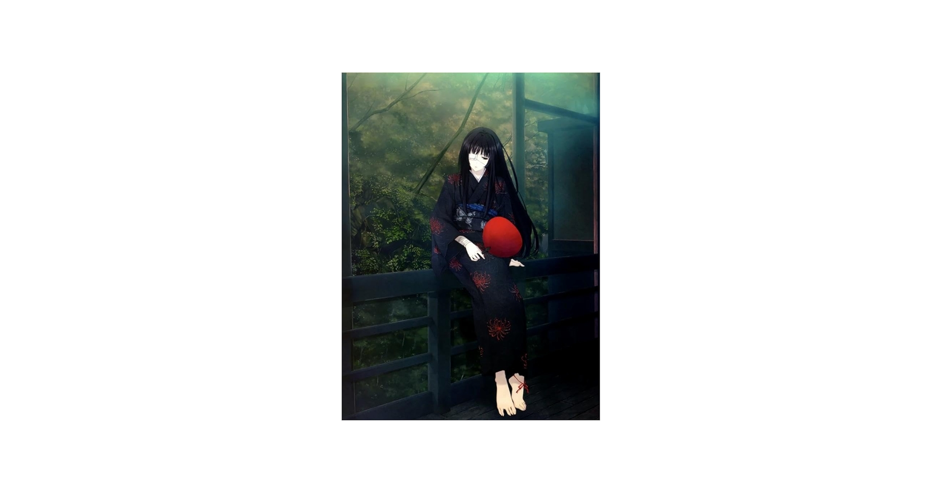 Amazon.co.jp: 杉菜水姫 Innocent Grey イ 展 濡鳥 複製原画 : おもちゃ
