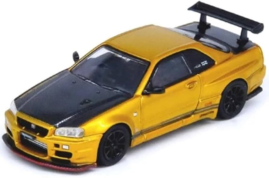 Amazon.com: Inno Models Skyline GT-R (R34) Top Secret RHD (Right