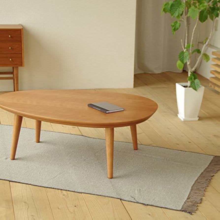 Amazon | こたつ Denbyデンビー たまご型 110cm 幅110cm 奥行80cm 高さ