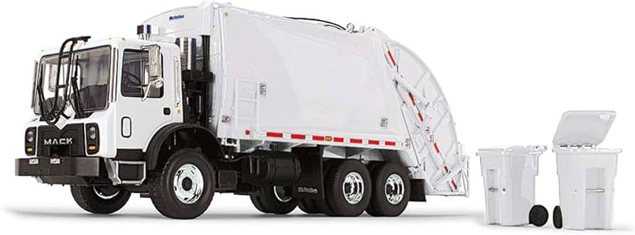 Amazon.com: First Gear 1/34 White Mack TerraPro with McNeilus Rear
