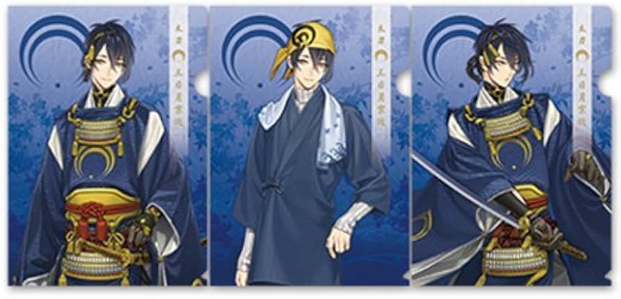 Amazon.co.jp: 刀剣乱舞-ONLINE- 06:三日月宗近 クリアファイルセット