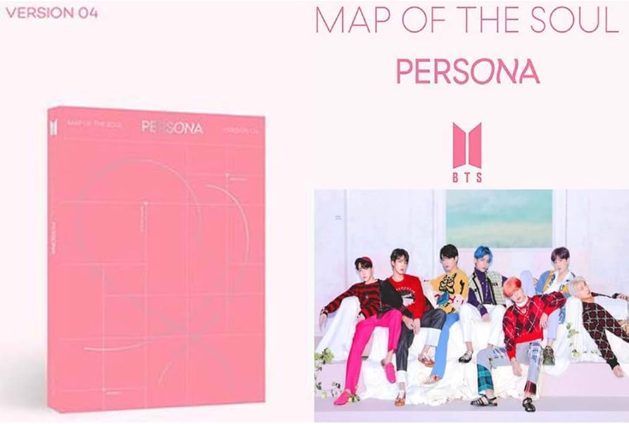 Amazon.com: BTS (Version 4) Map of The Soul Persona Album Bangtan