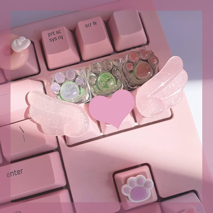 Amazon.com: YupYay Handmade Cute Keycaps,Compatible with Cherry MX