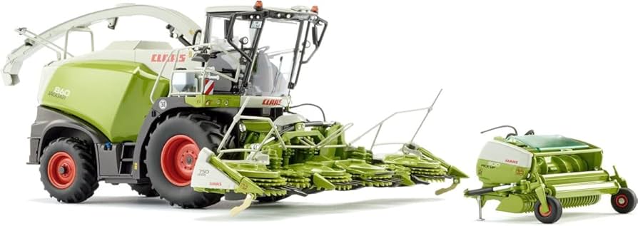 Claas Jaguar 860 forage harv. with Orbis 750/pick-up 300 - Model