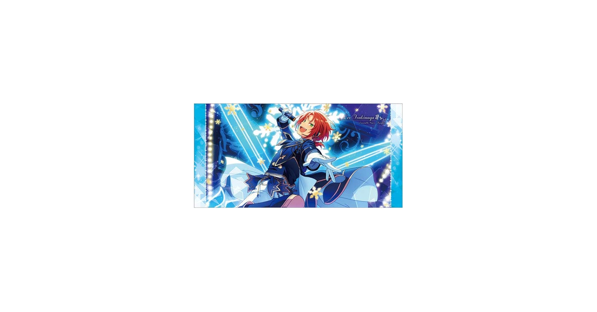 Amazon.co.jp: あんさんぶるスターズ! 月永レオ ビジュアルバスタオル