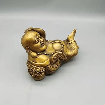 Amazon.co.jp: 古美色 七福神 布袋 様 布袋さん 置物 弥勒仏 ＿『大腹