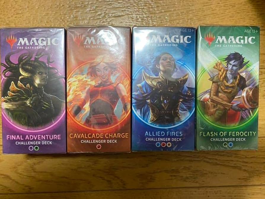 MTG 未開封パック+チャレンジャーデッキ まとめ売り MTG 未開封パック+