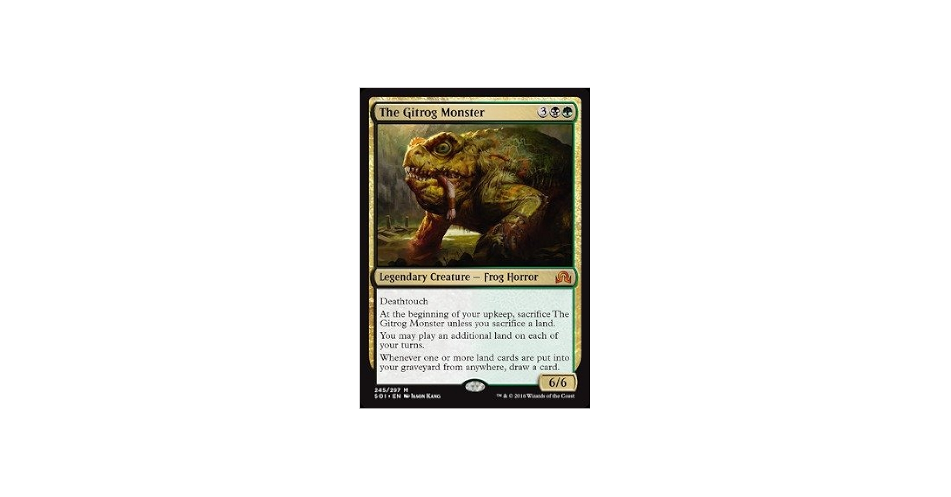 Amazon.co.jp: Magic: the Gathering - The Gitrog Monster (245/297