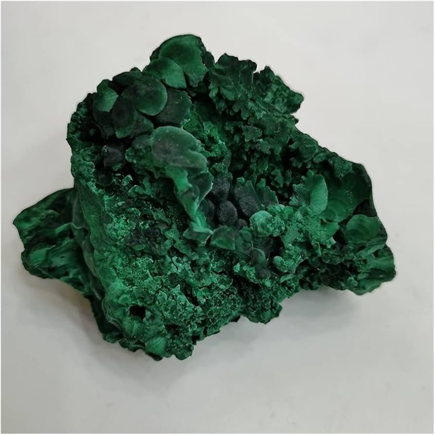 Amazon.co.jp: 天然グリーンマラカイト原石美しい針状プラスベルベット