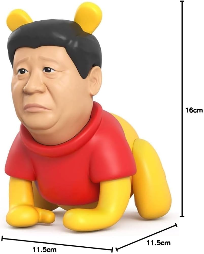 Amazon.co.jp: 習近平 くまのプーさん フィギュア Winnie Xi 土下座