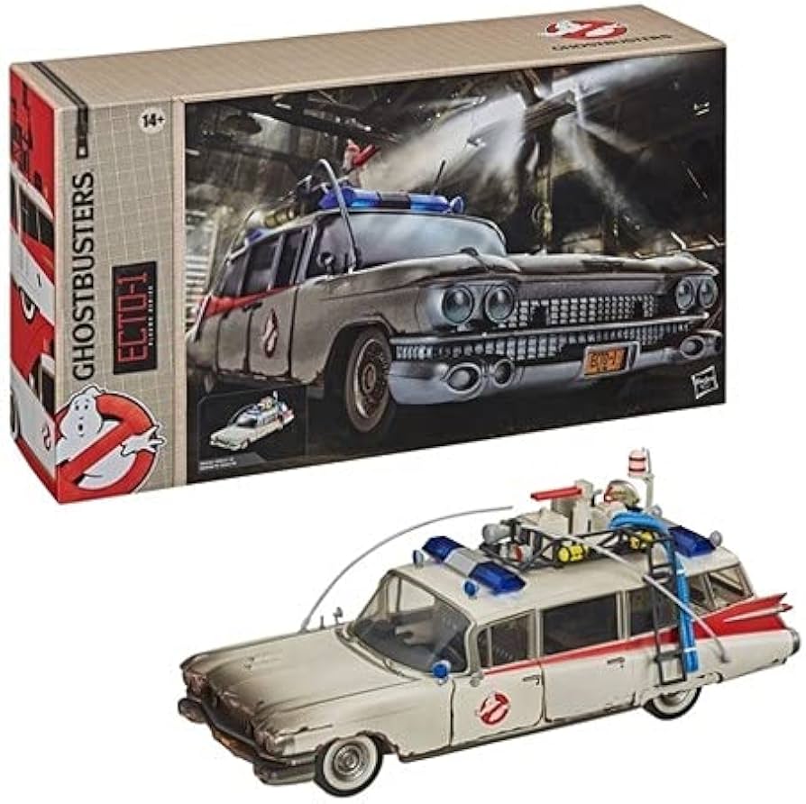 Amazon.com: Ghostbusters Plasma Series Ecto-1 Toy 15-cm-Scale