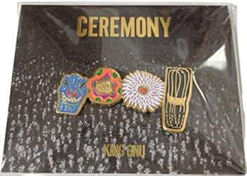 Amazon.co.jp: KING GNU（キングヌー）公式グッズ CEREMONY BROOCH PIN