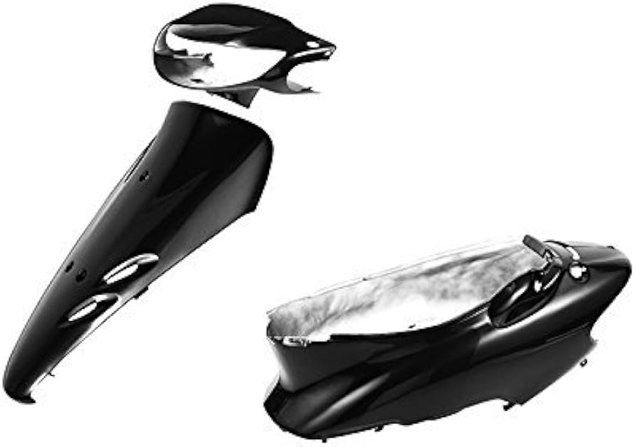 Amazon | バイクパーツセンター(Bike Parts Center) 外装セット 黒
