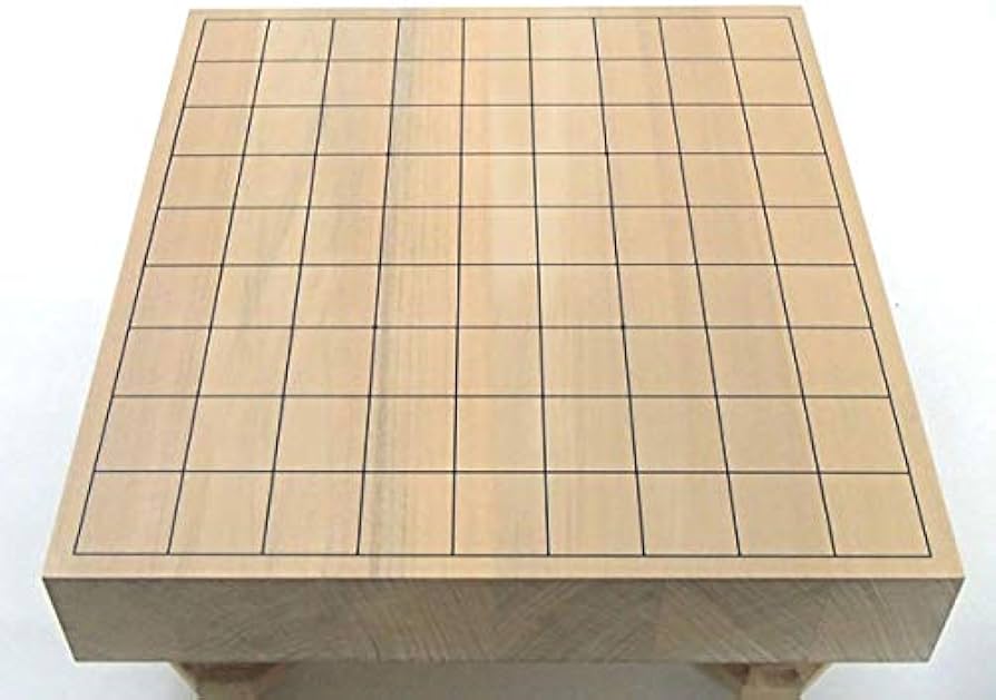 Amazon | 将棋セット 新桂2寸足付将棋盤と白椿上彫駒のセット | 将棋