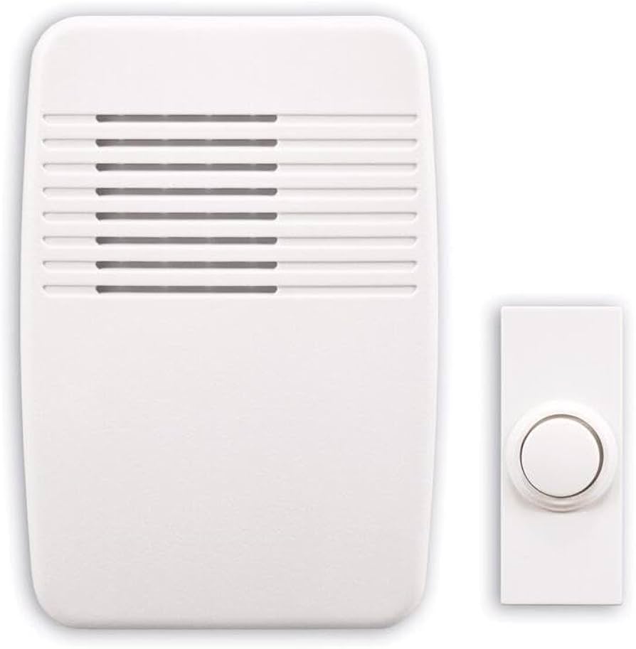 Heath/Zenith SL-7366-02 Wireless Plug-In Door Chime Kit with