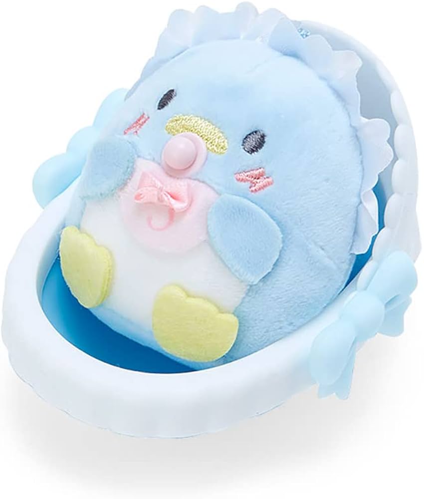 Amazon.com: SANRIO 745286 Tuxedo Sam Cradle Mascot : Toys & Games
