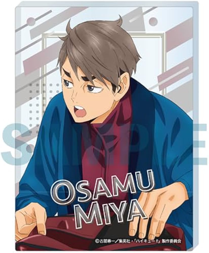 Amazon.co.jp: アニメ『ハイキュー！！』 アクリルブロック 6.宮治