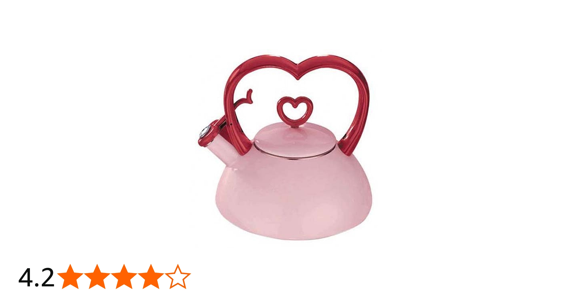 Amazon｜COPCO TEA KETTLE Heart ピンク 477062｜やかん・ケトル