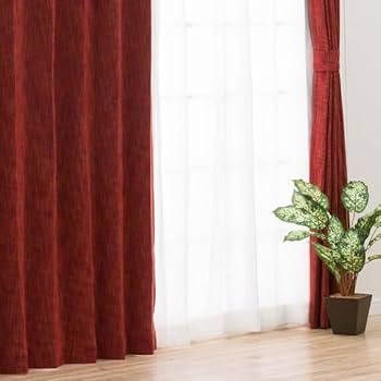Amazon｜ニトリ 遮光 2級 遮熱 カーテン WTミックス 100X190cm 2枚入り