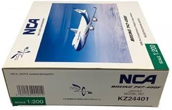 Amazon.co.jp: NCA 日本貨物航空 20周年記念 BOEING 747-400F 1/200