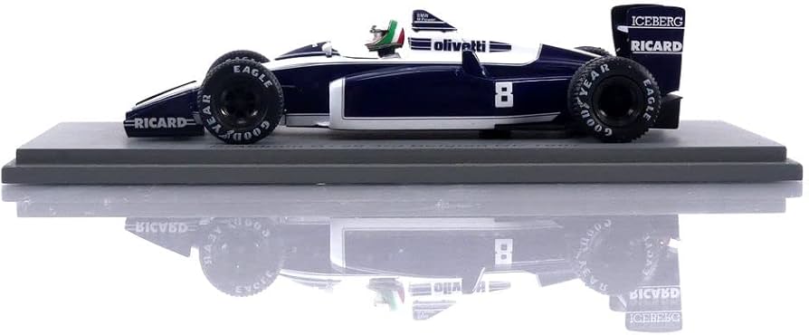 Amazon | ☆ スパーク 1/43 ブラバム BT56 F1 1987 ベルギーGP 3位 #8