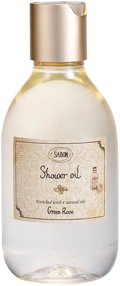 Amazon.co.jp: SABON(サボン) シャワーオイル グリーン・ローズ 300mL